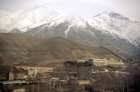 Blick auf ein Gefängnis in Teheran